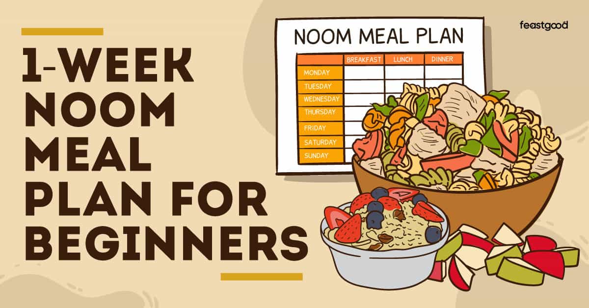 1-Week Noom meal plan for beginners