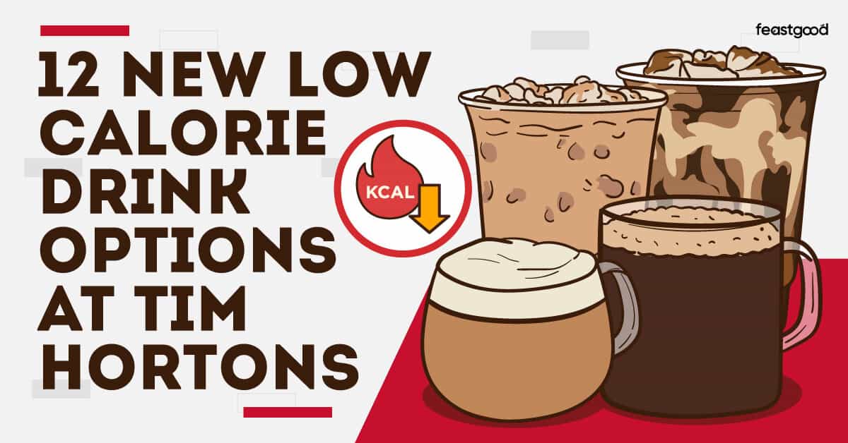 12 New Low Calorie Drink Options At Tim Hortons