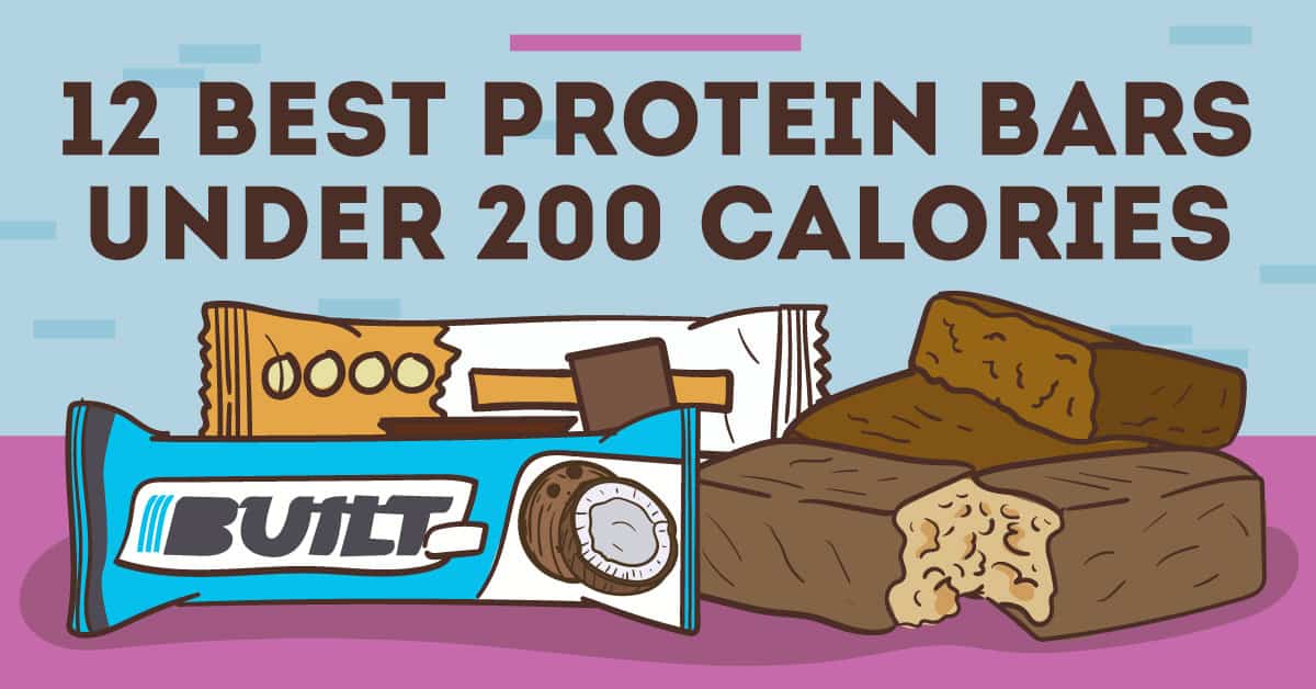 12 best protein bars under 200 calories