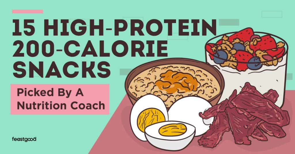 15 high-protein 200-calorie snacks