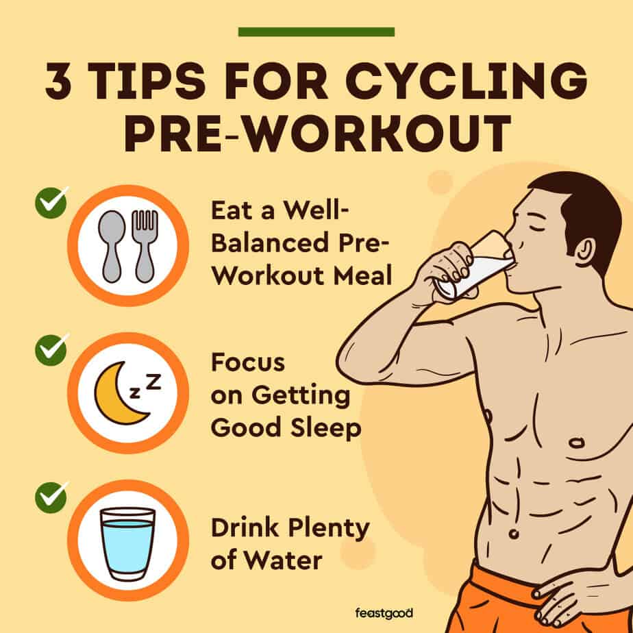 3 tips for cycling pre-workout