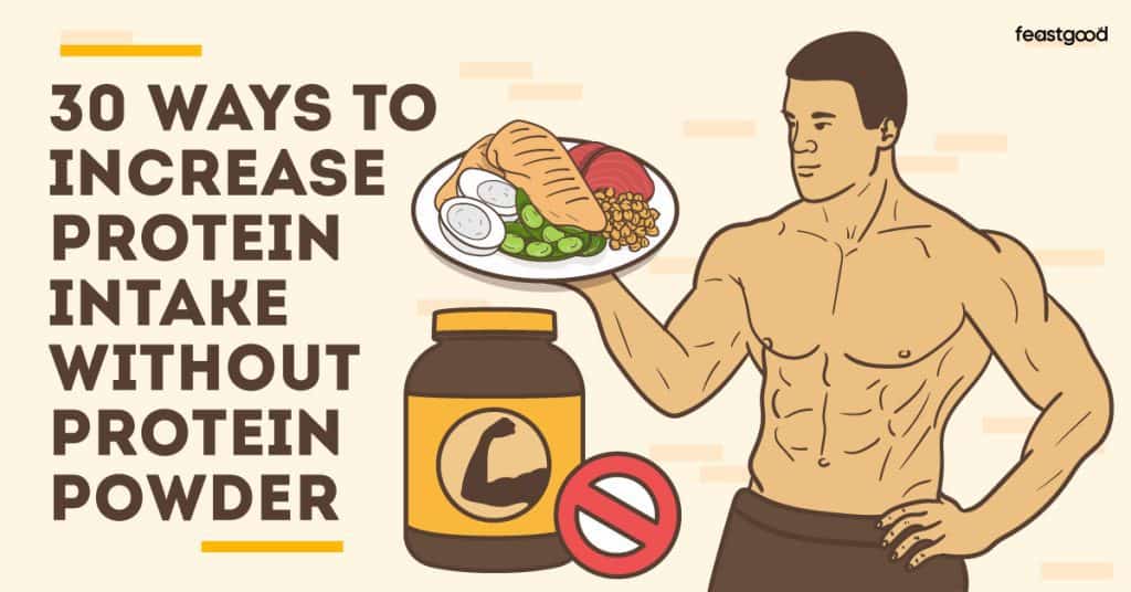 30 ways to increase protein intake without protein powder