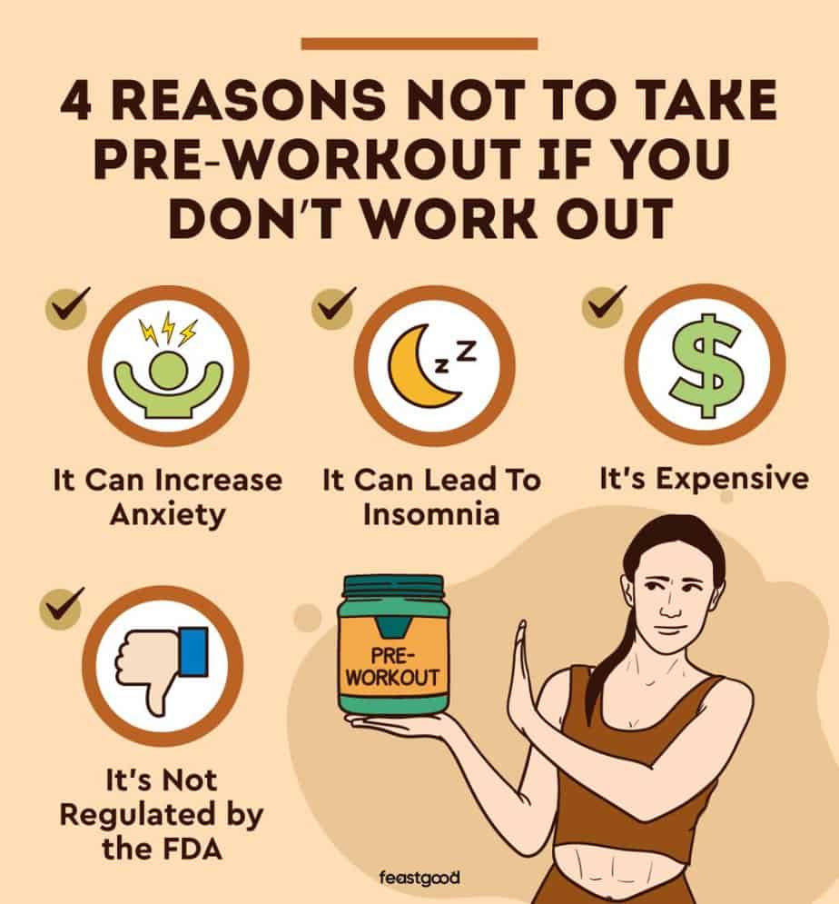 4 reasons not to take pre-workout if you don’t work out