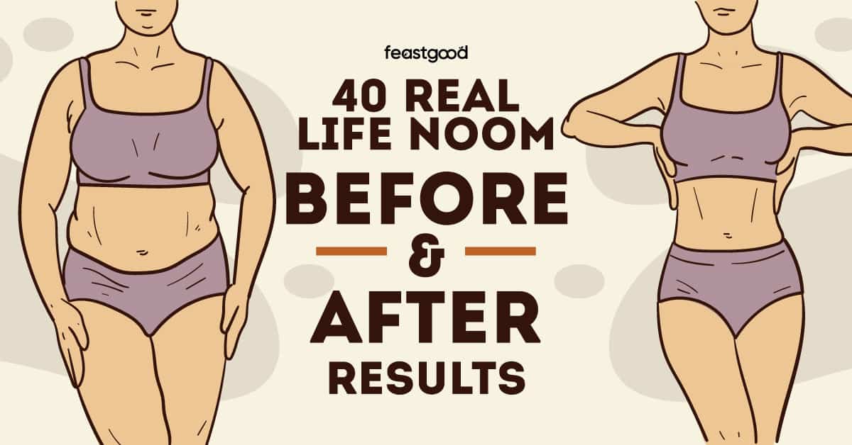 40 Real Life Noom BEFORE & AFTER Results