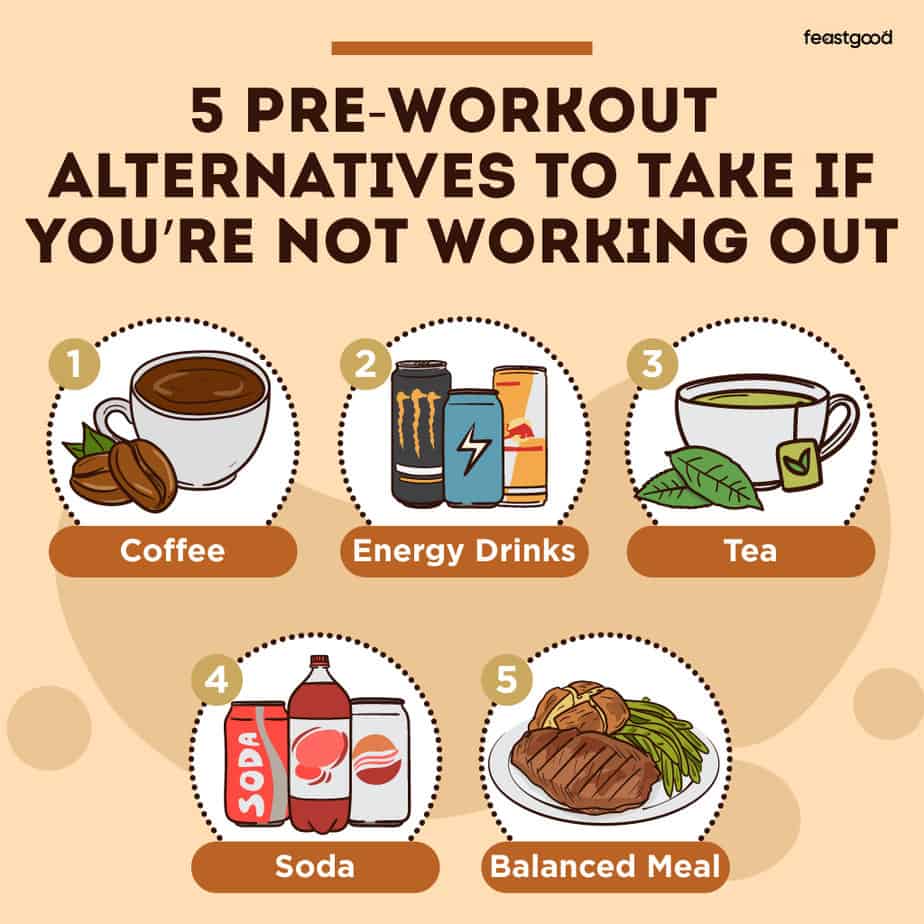 5 pre-workout alternatives to take if you’re not working out