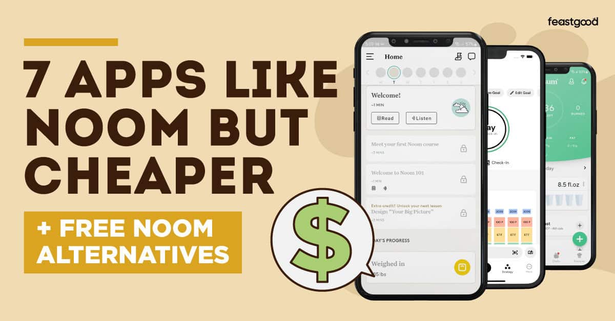 7 Apps Like Noom But Cheaper