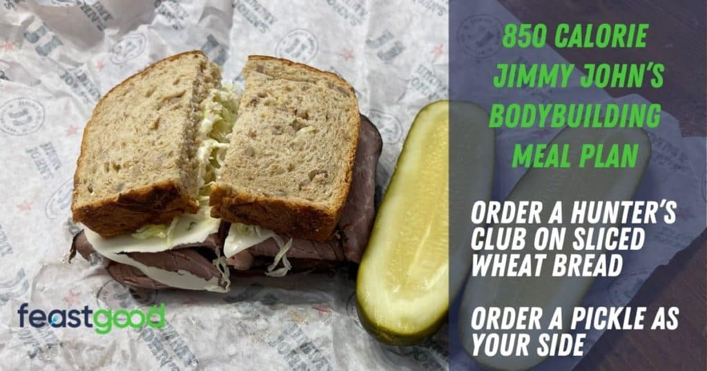 850 calorie bodybuilding jimmy john's meal plan