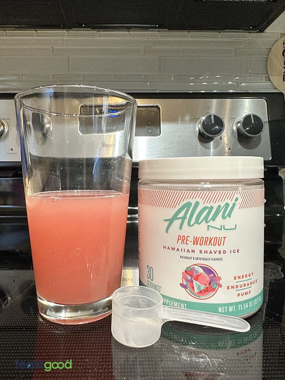 Alani nu pre-workout