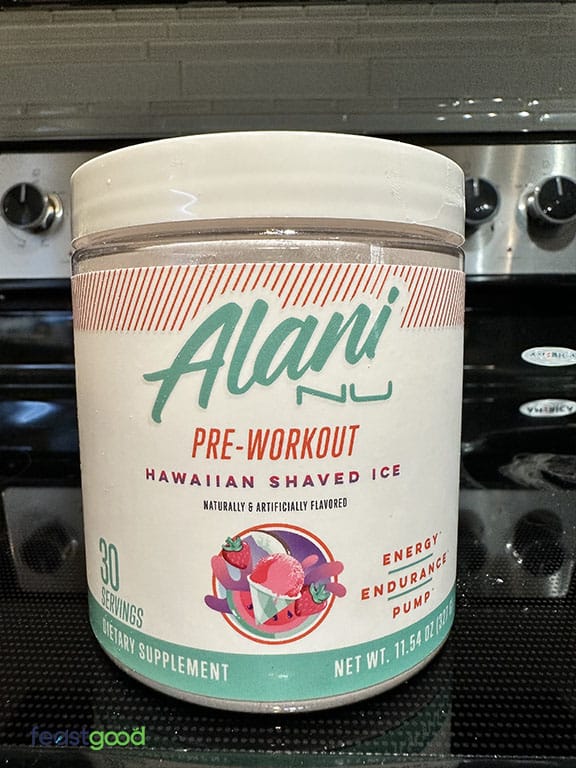 How does  alani nu pre workout stack up against our criteria for pre workouts