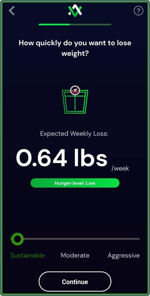 Avatar app - expected weekly loss