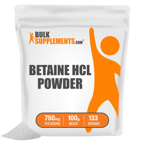 Bulk Supplements Betaine HCl