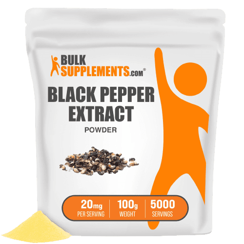 Bulk Supplements Black Pepper Extract (95% Piperine)