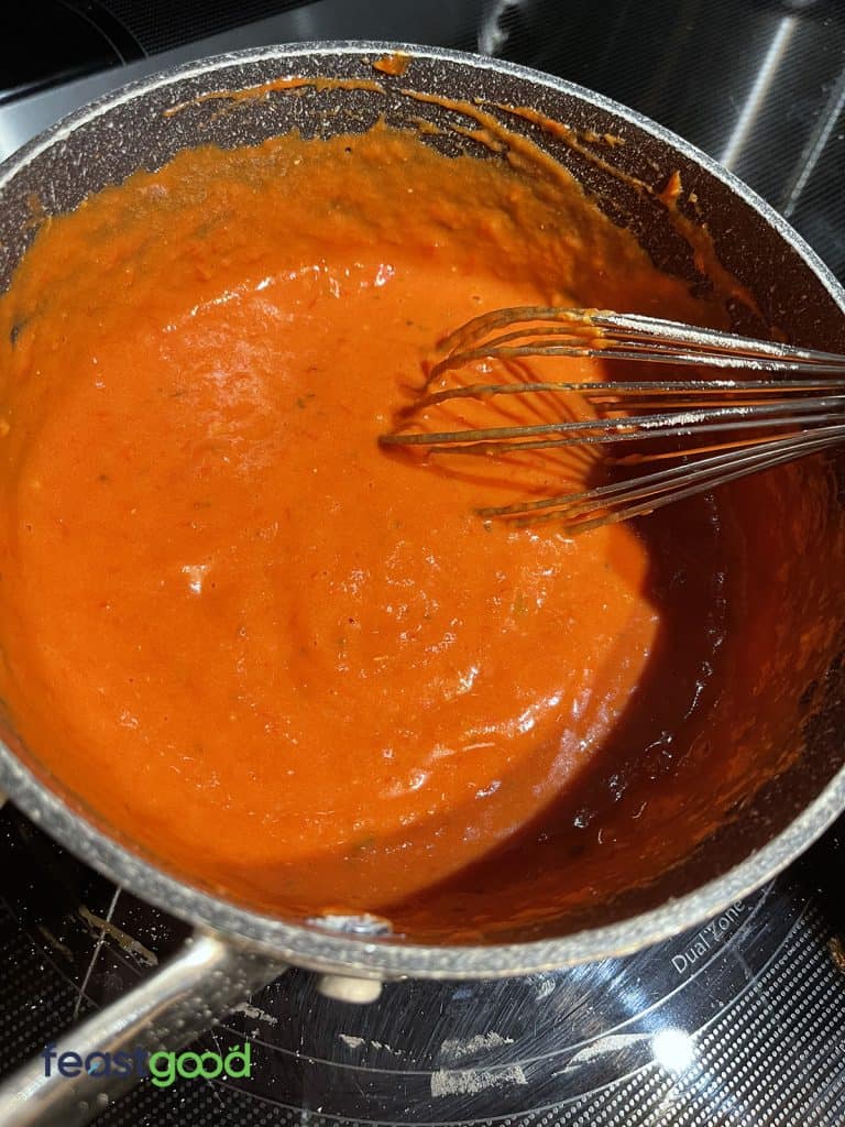 Bulk Supplements Protein added to spaghetti sauce 2