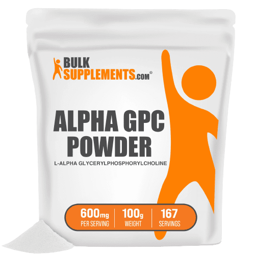 Bulk Supplements Alpha GPC (L-Alpha Glycerylphosphorylcholine)