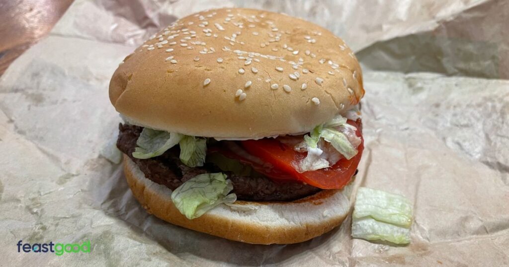 Burger King Bulking Meal #2: Double Whopper Sandwich (920 Calories)