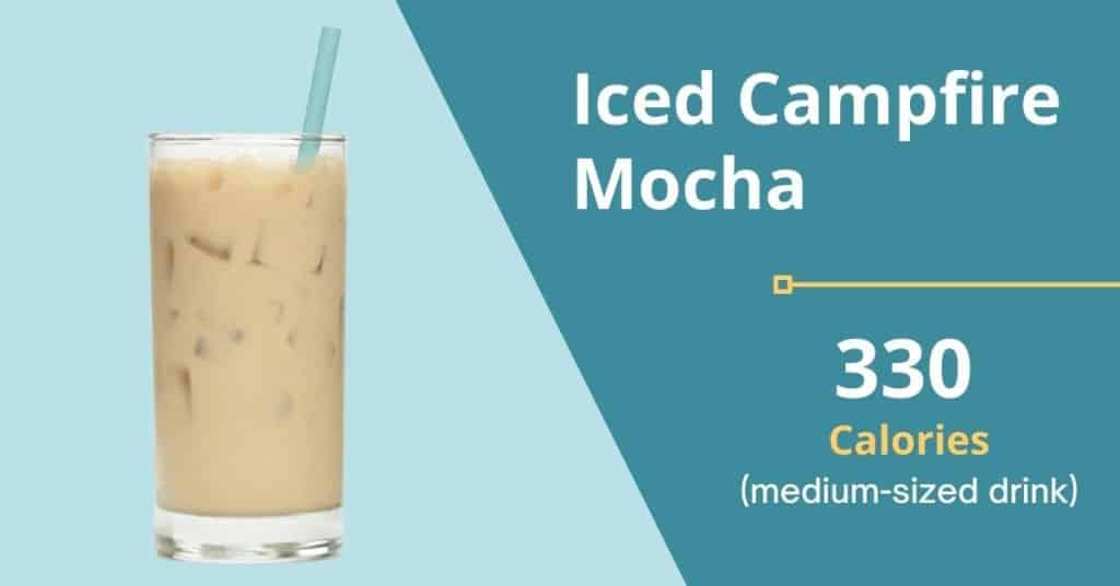 Campfire Mocha, iced (330 calories for a Medium-Sized Drink) 