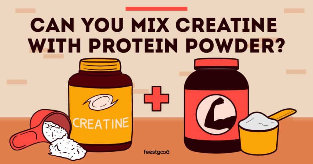 Can you mix creatine with protein powder (Yes, here's how)