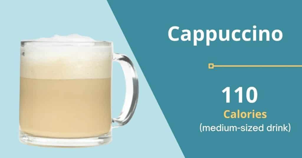 Cappuccino (110 Calories for a Medium-Sized Drink)