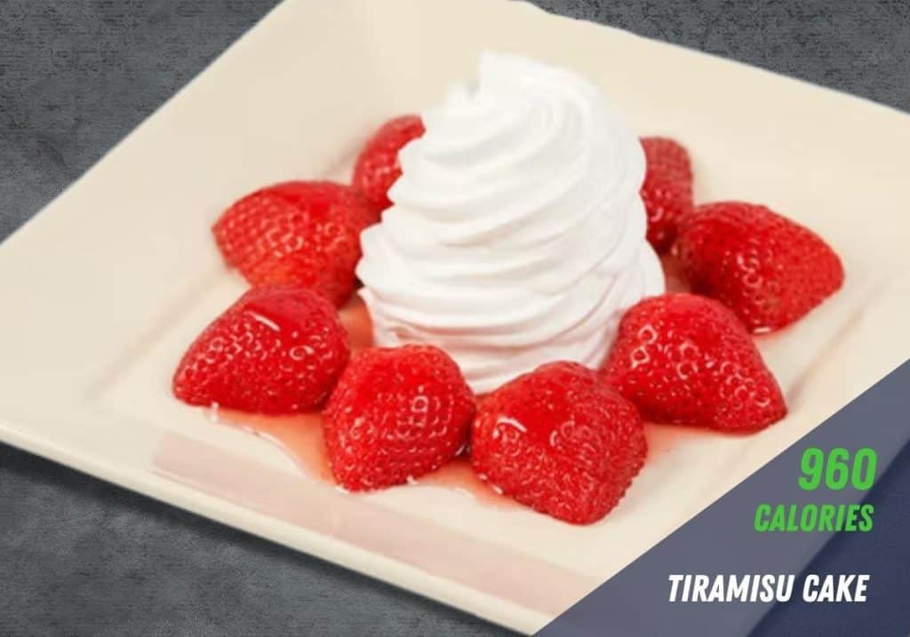 cheesecake factory kids’ strawberries: 180 calories per serving