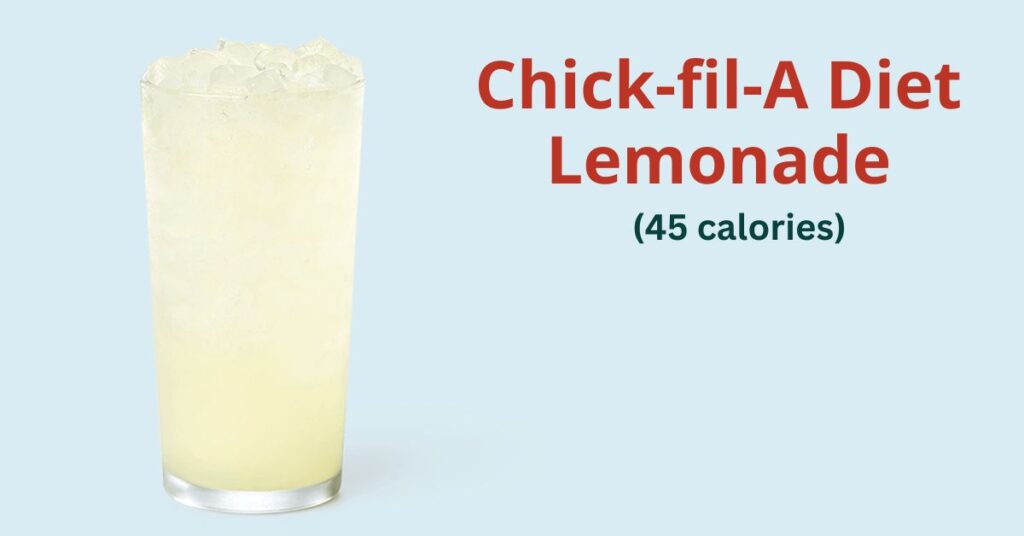 Chick-fil-A Diet Lemonade (45 calories)