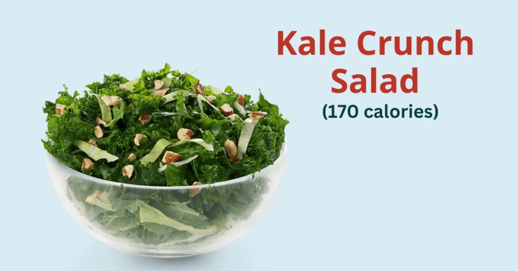 Chick-fil-A: kale crunch salad (170 calories)