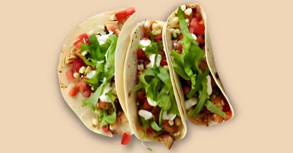 Chipotle 3 Chicken Tacos