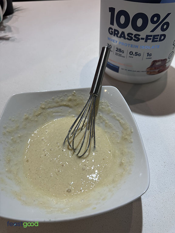 Cinnamon French Toast protein in making pancakes