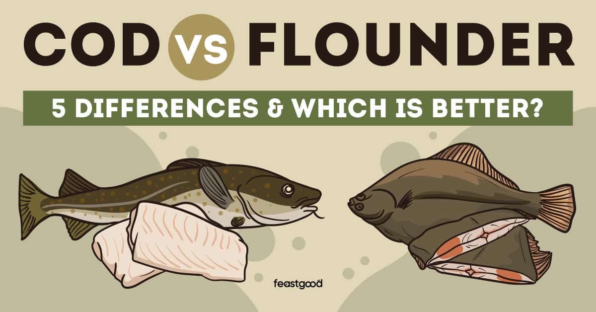 Cod vs. Flounder 5 Differences & Which Is Better