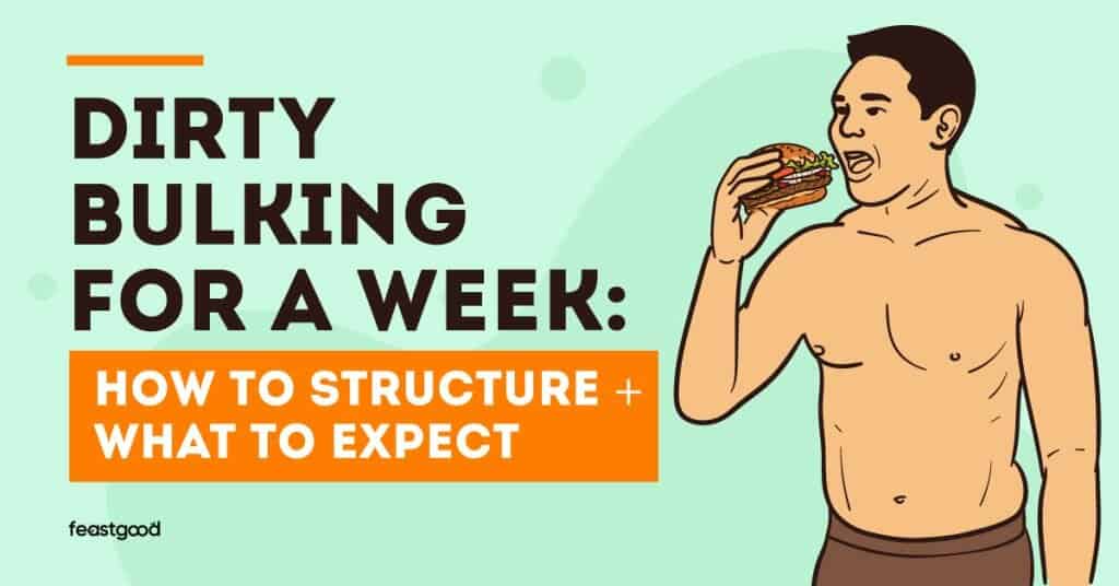 Dirty bulking for a week: How to structure + What to expect