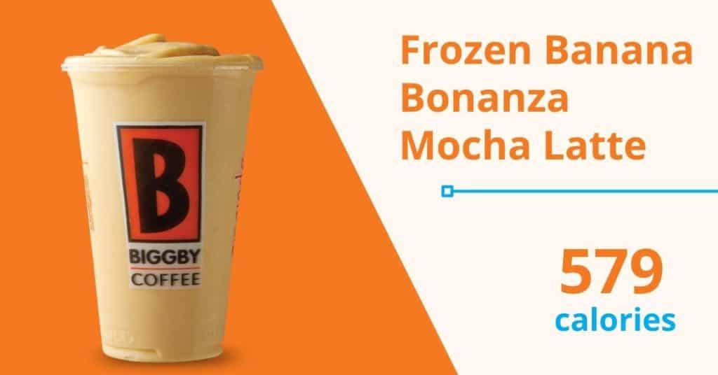 Frozen Banana Bonanza Mocha Latte (579 calories)