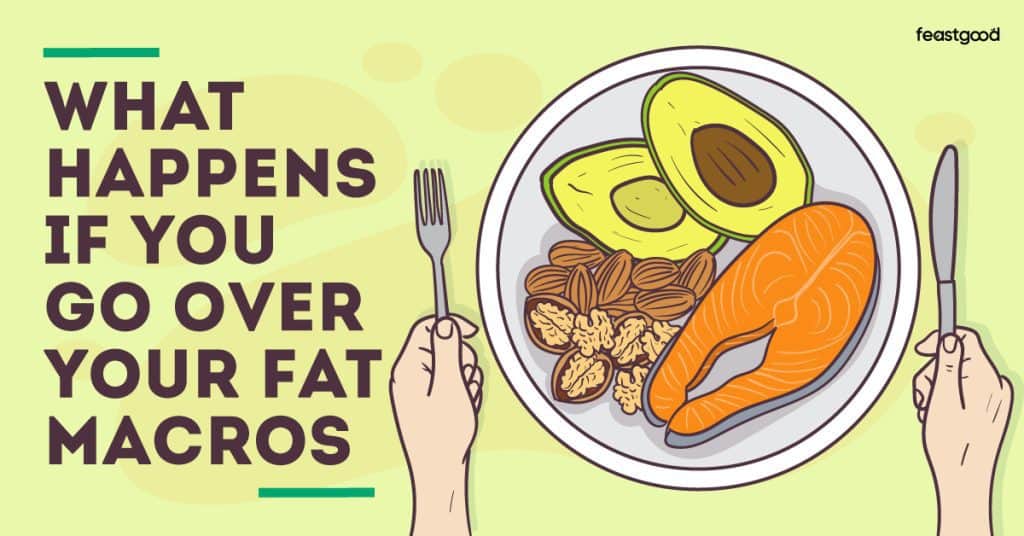 What happens if you go over your fat macros (is this bad?)