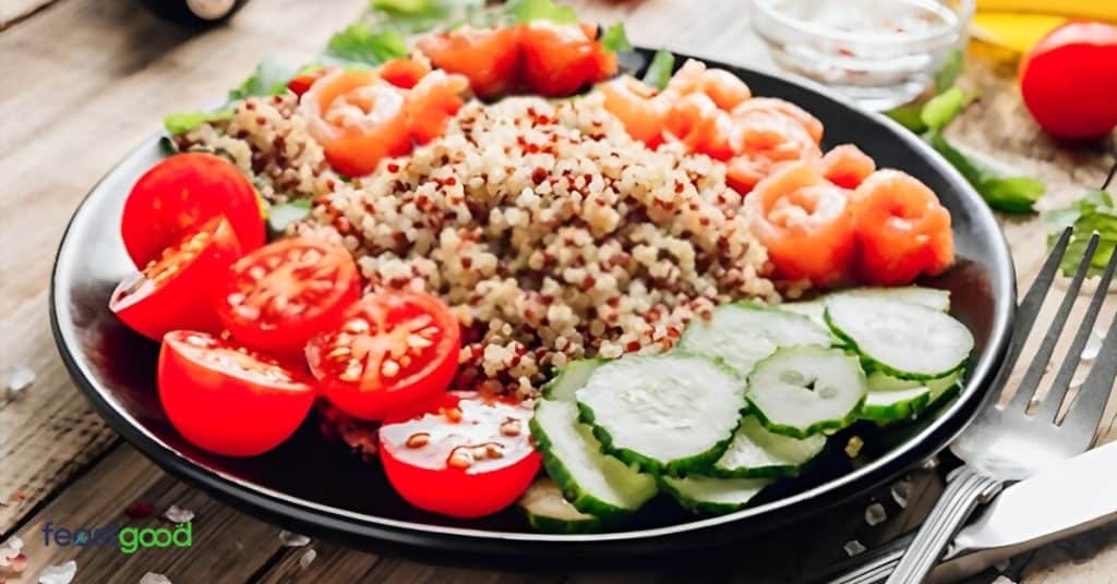 Greek Salmon Bowl