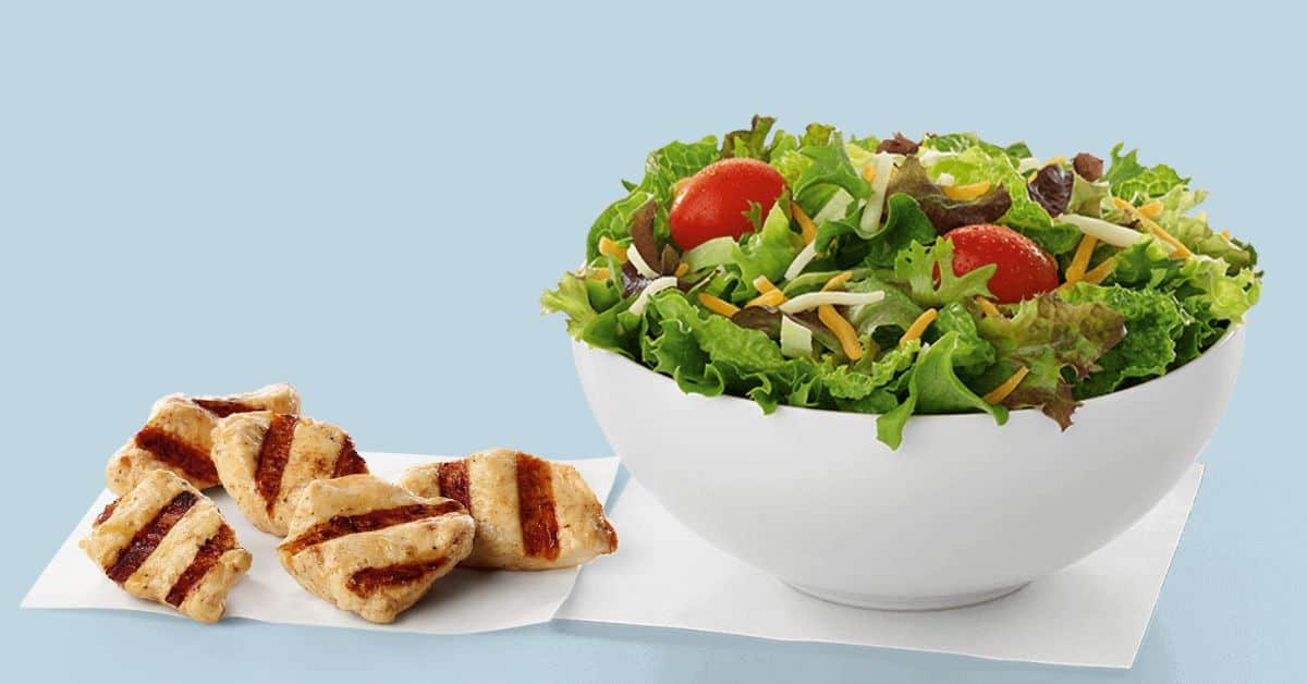 Chick-Fil-A: Grilled Nuggets With A Side Salad