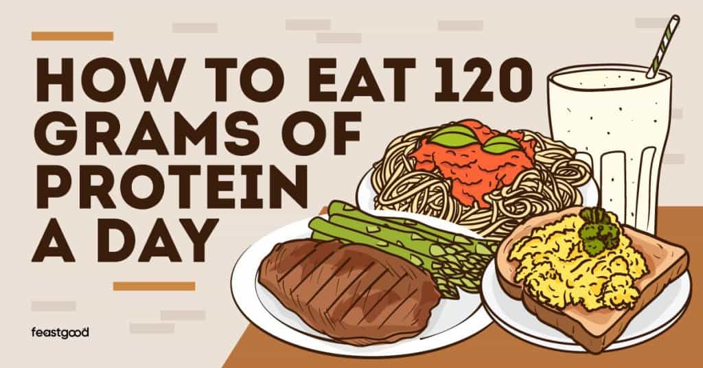 How To Eat 120 grams of Protein A Day