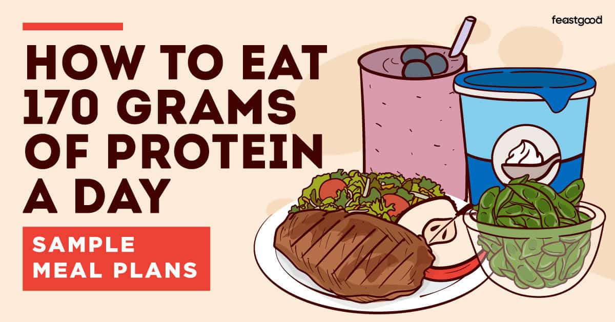 How To Eat 170 Grams Of Protein A Day