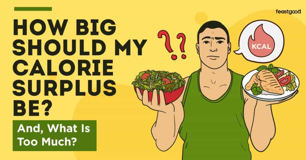 How big should my calorie surplus be? And, what is too much?