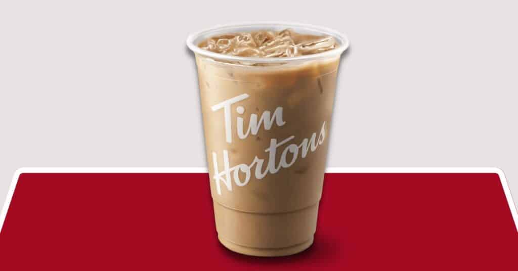 Tim Hortons Iced Latte