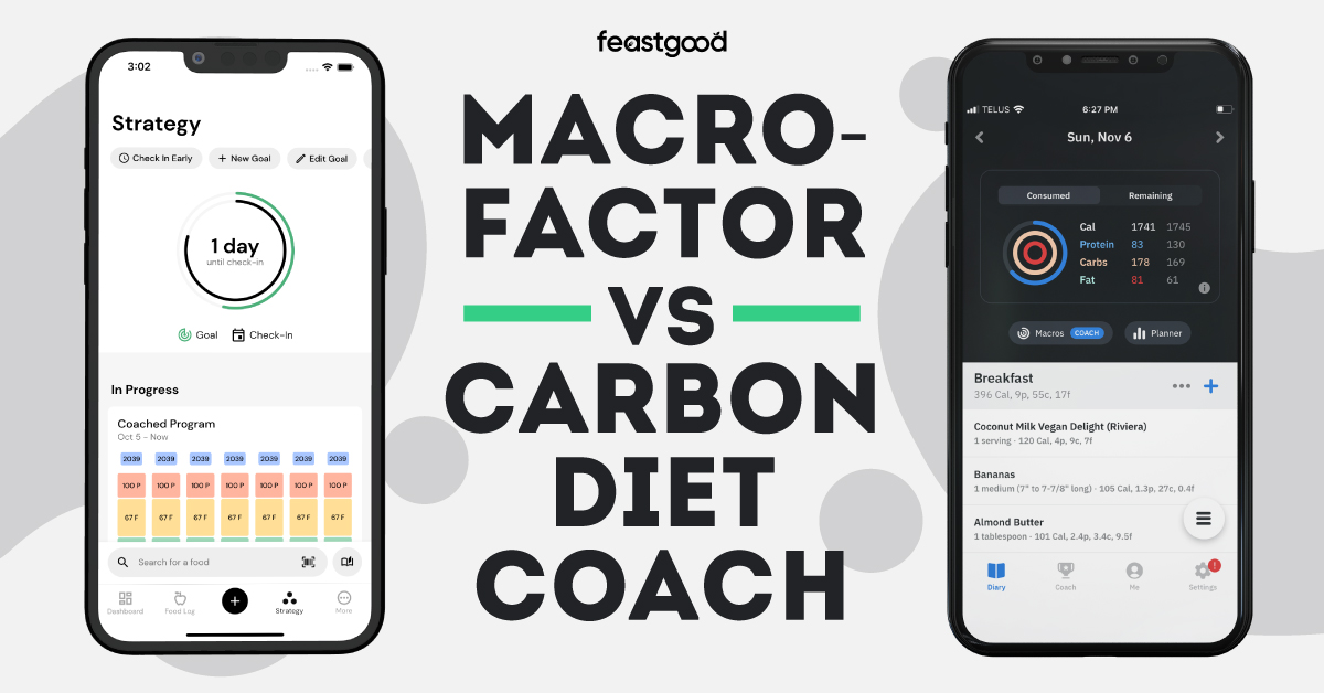 MacroFactor vs Carbon Diet Coach