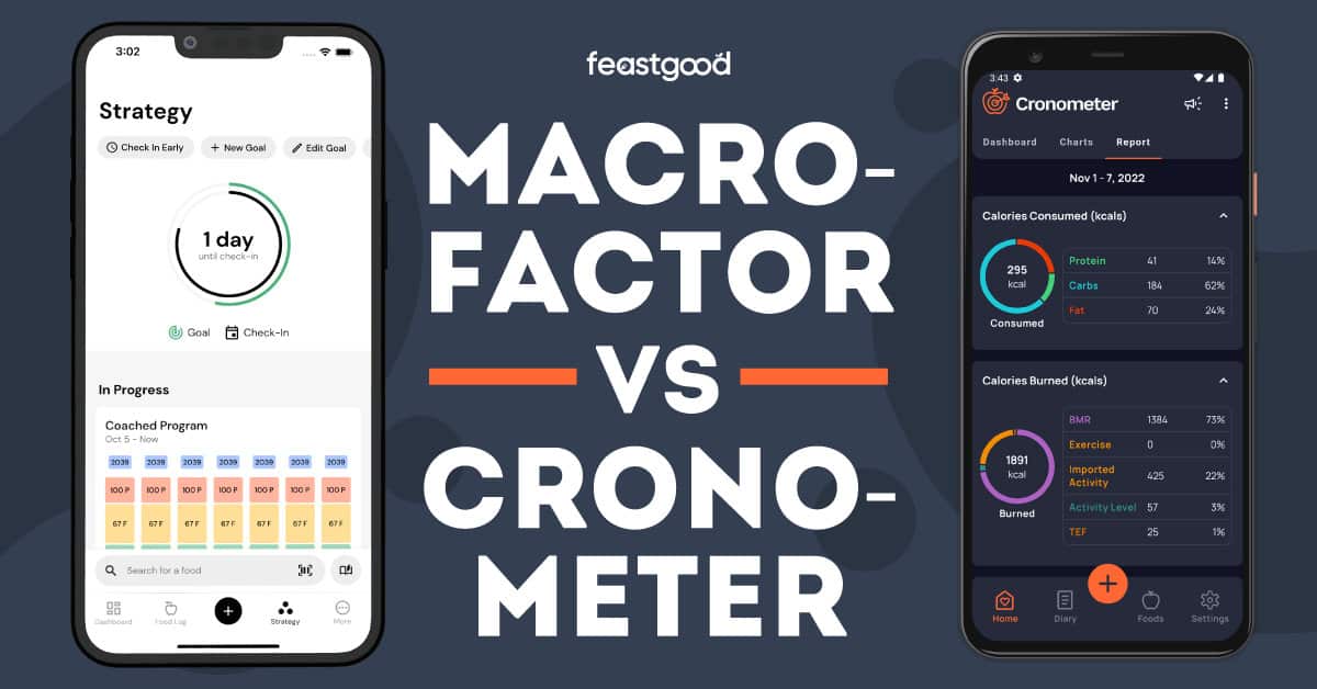 MacroFactor vs Cronometer