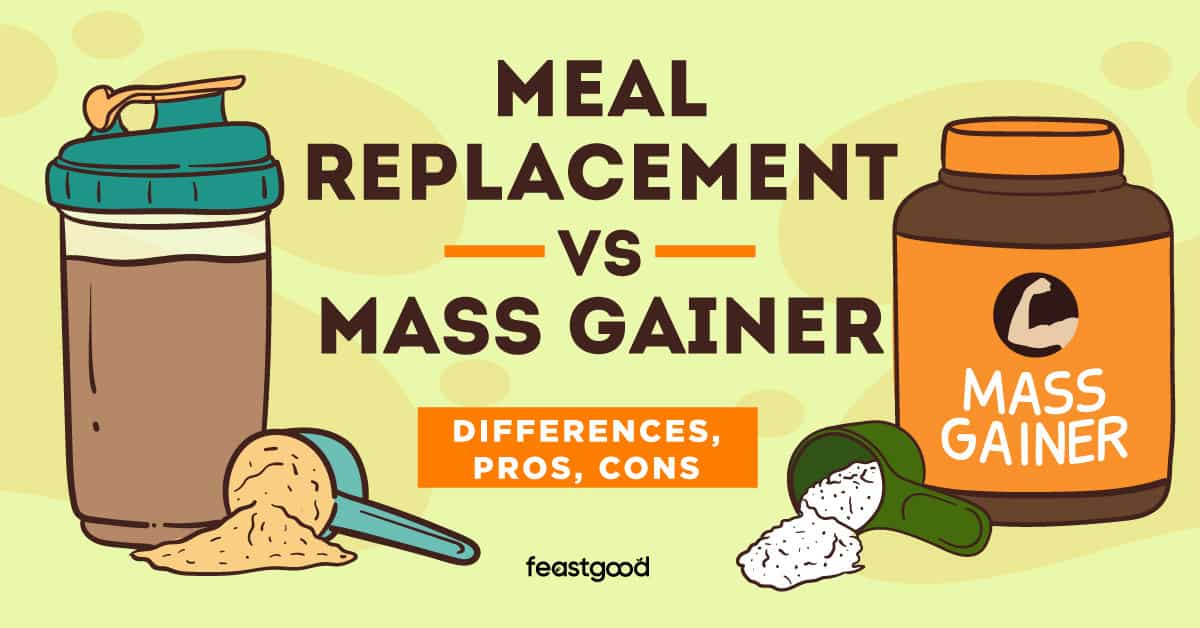 Meal Replacement vs Mass Gainer