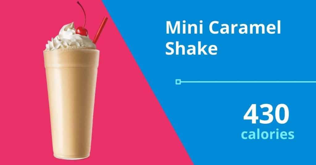 Mini Caramel Shake, 430 calories