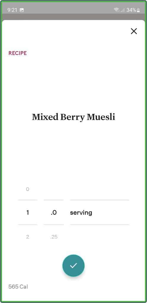 Noom- Mixed Berry Muesli