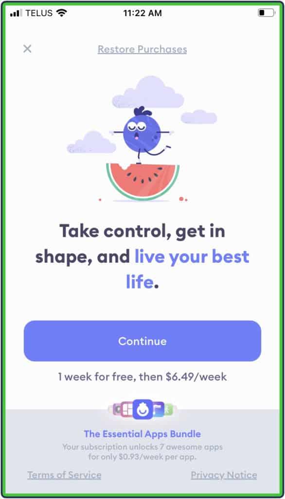 My Diet Coach app price