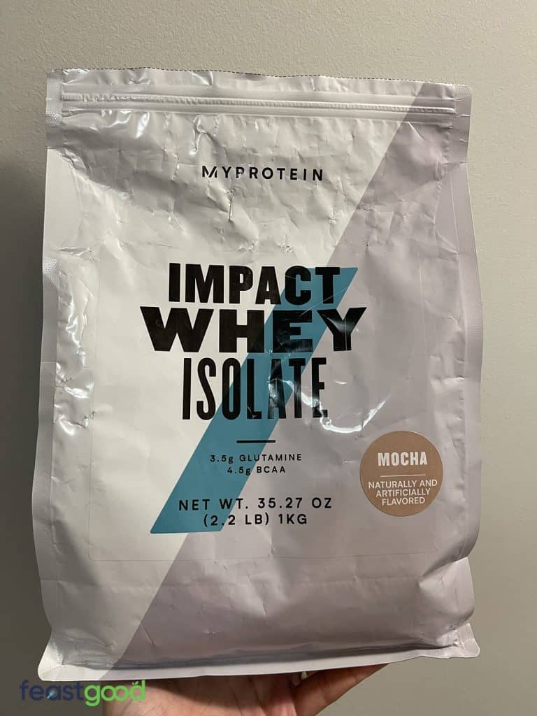 MyProtein Impact Whey protein powder