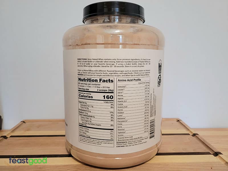 Naked Nutrition’s Whey Protein