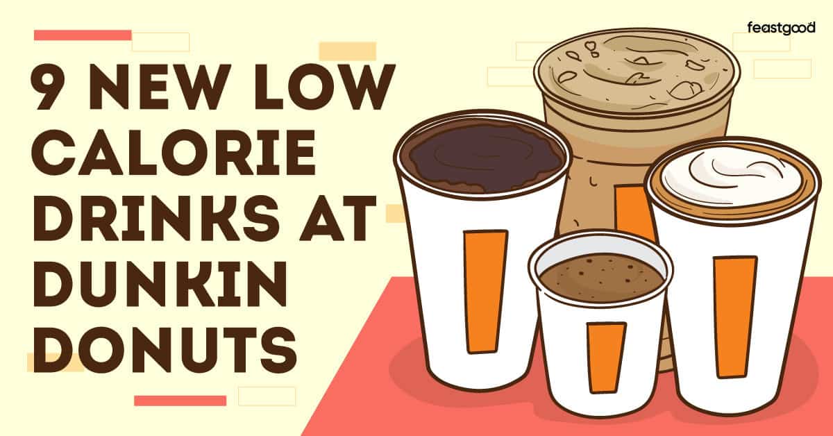 New low calorie drinks at Dunkin Donuts