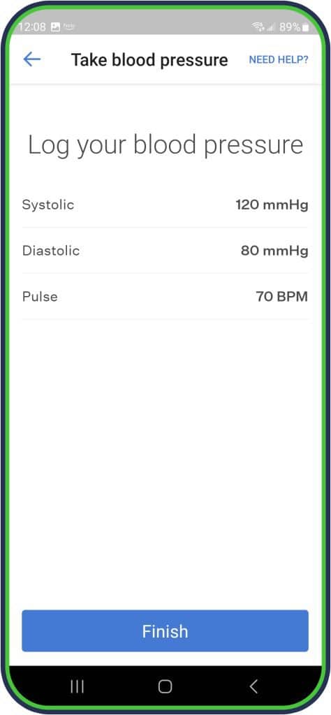 Noom track blood pressure