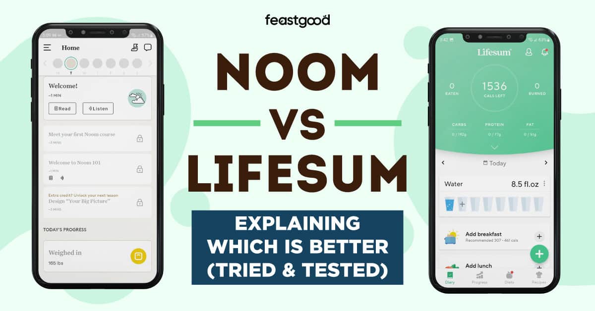 Noom vs Lifesum: Explaining which is better (tried & tested)