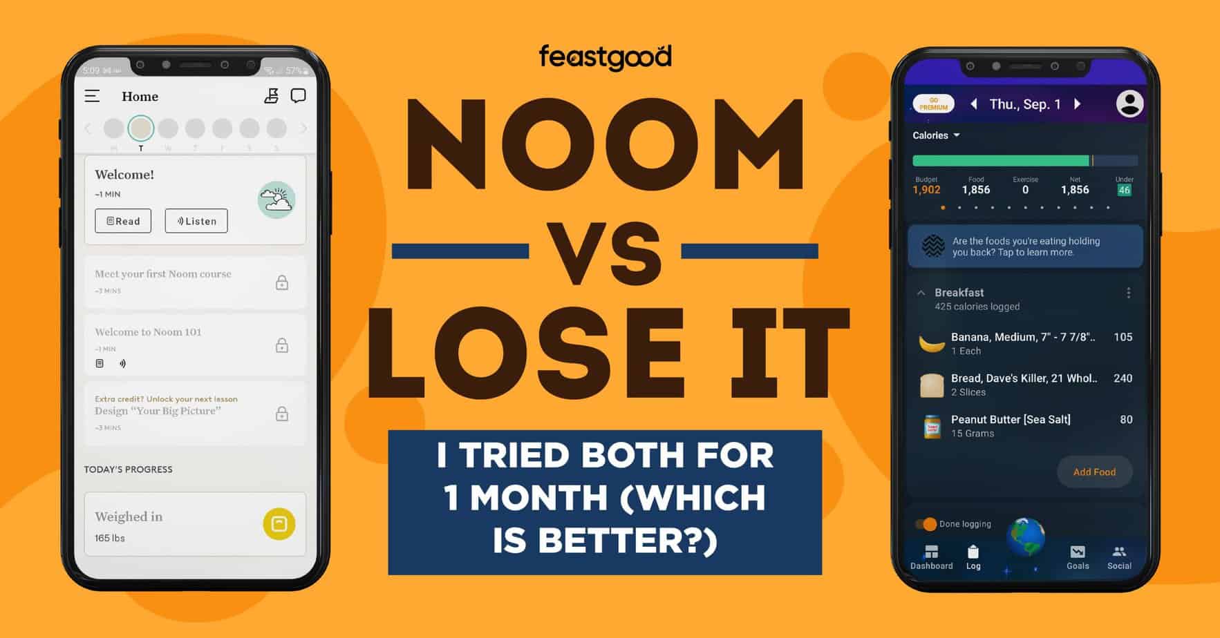 Noom vs Lose It