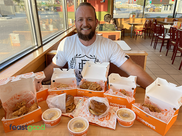 Popeye’s bulking meals